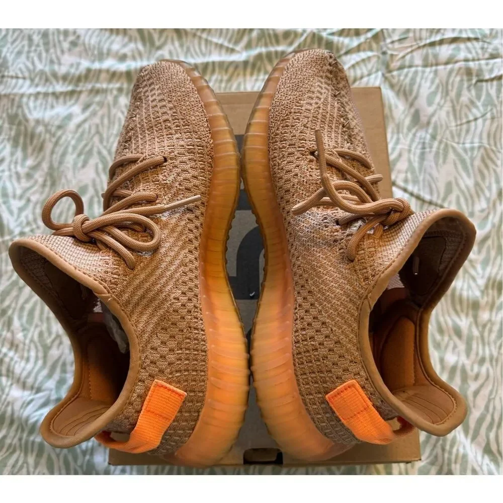 Adidas Yeezy Size 8 Boost 350 V2 Clay Men Used EG7490